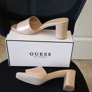 BNWOT Patent shoe by GUESS.